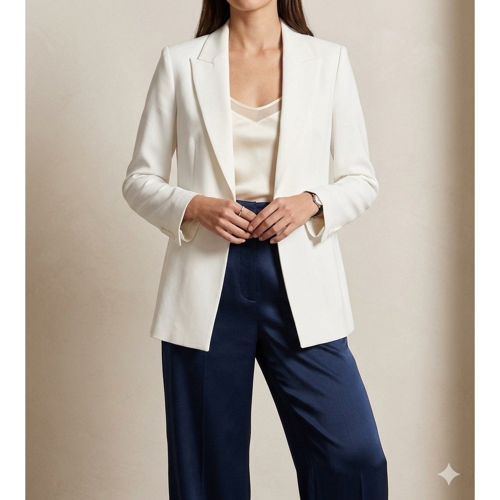 Bagatelle Over-Size Off-white Women's Blazer Classy Capsule Piece Size‎ M